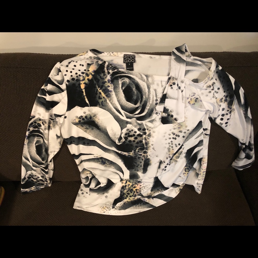 Asymmetrical blouse